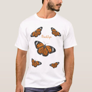 Monarchschmetterling-Cartoon T-Shirt