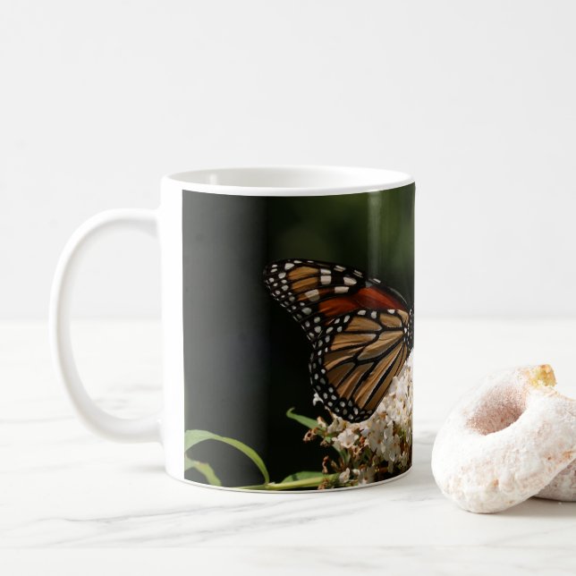 Monarchschmetterling Kaffeetasse (Mit Donut)