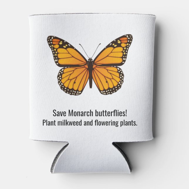 Monarchschmetterling kann kühler werden dosenkühler (Vorderseite)