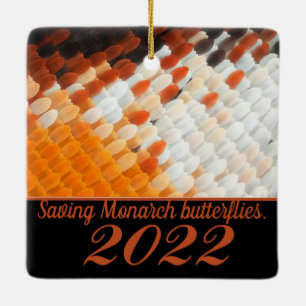 Monarchschmetterling Keramikornament
