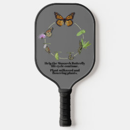 Monarchschmetterling Pickleball Schläger