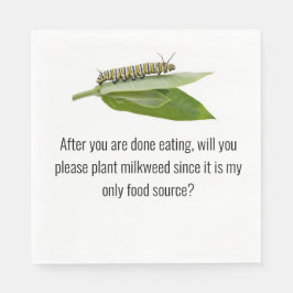 Monarchschmetterling Serviette