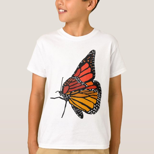 Monarchschmetterling T-Shirt (Vorderseite)