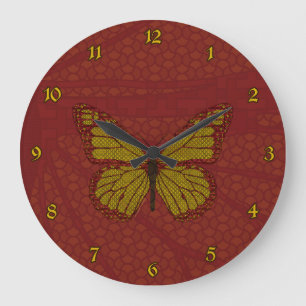 Monarchuhr Große Wanduhr