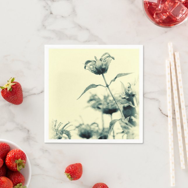 Monarda oder Bee Balm Serviette (Beispiel)