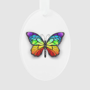 Monarque papillon arc-en-ciel