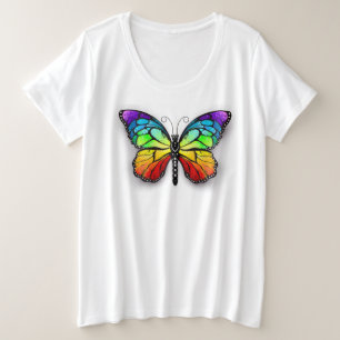 Monarque papillon arc-en-ciel
