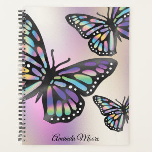 Monarque papillon holographe ailes été nature