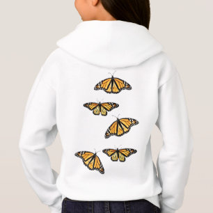 Monarques Sweat - shirts à capuche de fillettes