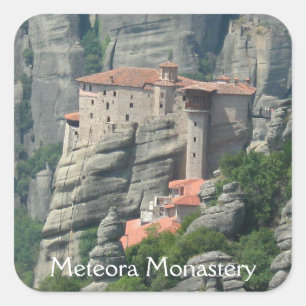 Monastère de Meteora 1 Sticker
