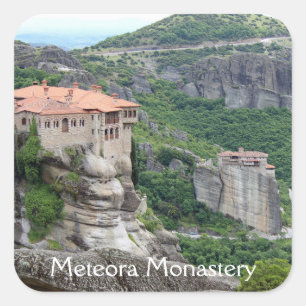 Monastère de Meteora 2 Sticker