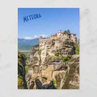 Monastères de Meteora, Grèce Carte postale