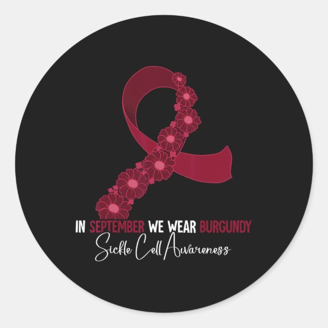 Monat 2 runder aufkleber (Vorderseite)