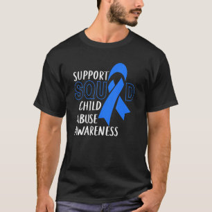 Monat April Unterstützung des Squad A zur Verhinde T-Shirt