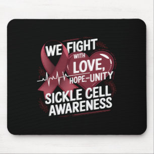 Monat der Aufklärung der Sichelzellen, den wir mit Mousepad