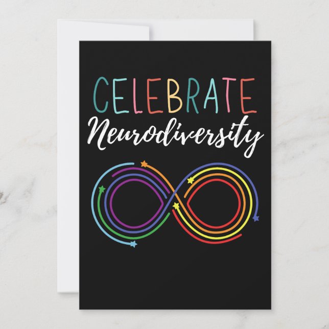 Monat der Aufklärung über Autismus Celebrate Neuro Ankündigung (Vorderseite)