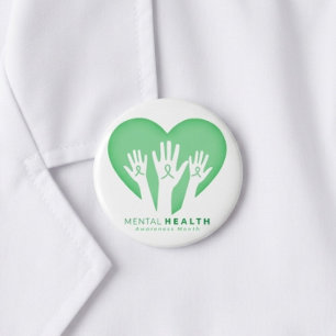 Monat der Aufklärung über psychische Gesundheit Button