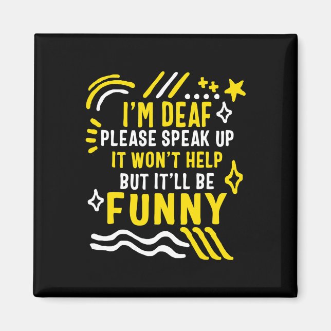 Monat der Bewusstsein, ich bin tot Bitte sprechen  Magnet (Vorne)