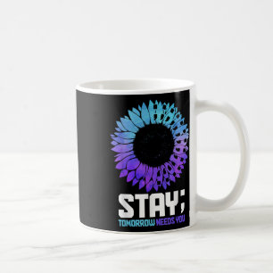Monat der Bewusstseinsbildung bei Selbstmorden Ble Kaffeetasse
