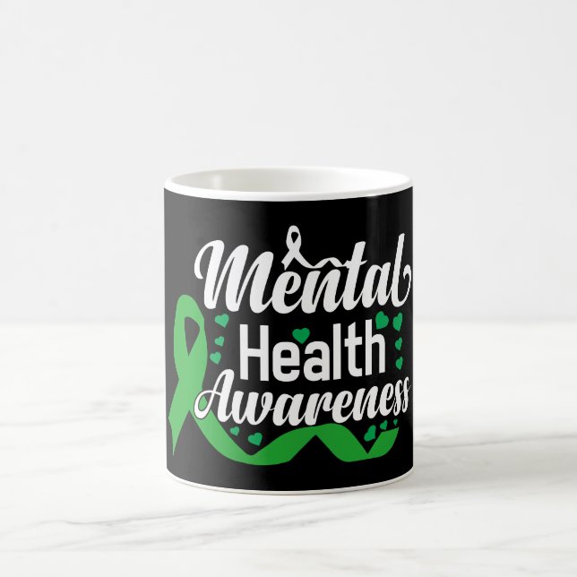 Monat der Bewusstseinsbildung für psychische Gesun Kaffeetasse (Mittel)