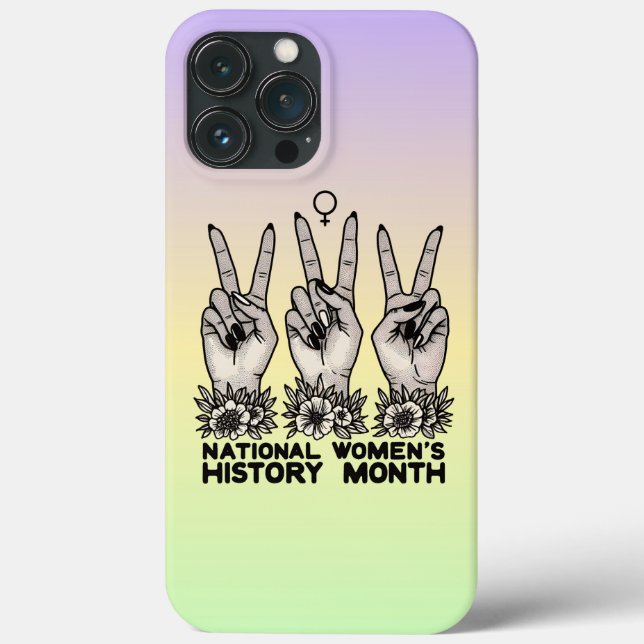Monat der Frauengeschichte Case-Mate iPhone Hülle (Rückseite)