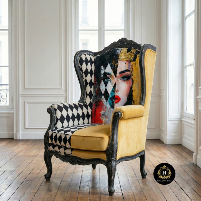 Monat der Frauengeschichte Königin Dekoupage Seidenpapier (Von Creator hochgeladen)