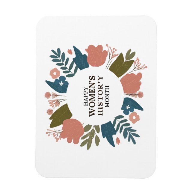 Monat der Frauengeschichte Magnet (Vertikal)