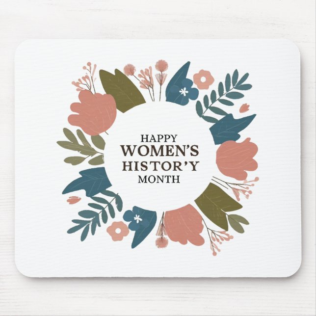 Monat der Frauengeschichte Mousepad (Vorne)