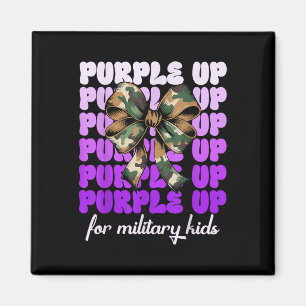 Monat der für Mil Lila Militärjungfrau Magnet