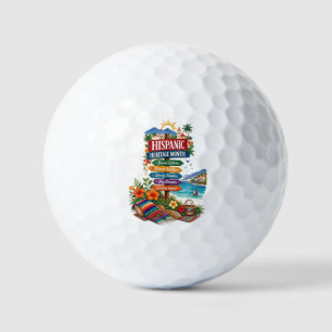 Monat der hispanischen Kultur an der Küste Golfball
