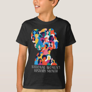 Monat der Nationalgeschichte der Frauen 2025 Fraue T-Shirt