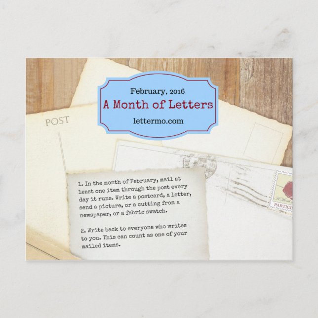 Monat der Postkarte (Vorderseite)