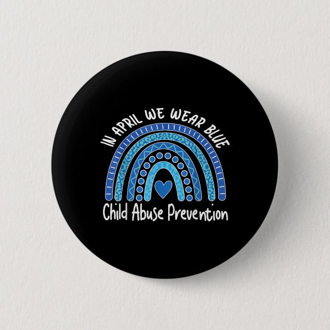 Monat der Prävention von Kindesmissbrauch April Button (Vorderseite)