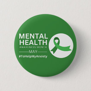 Monat der psychischen Gesundheit 2023   Angst Button