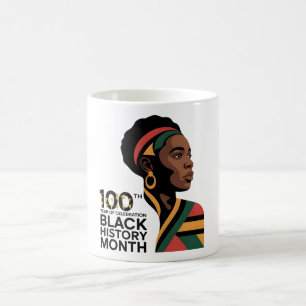 Monat der schwarzen Geschichte – 100 Jahre Feier Kaffeetasse
