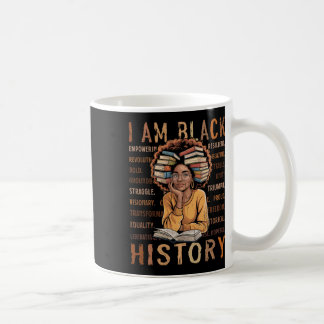 Monat der schwarzen Geschichte 2026 Ich bin schwar Kaffeetasse
