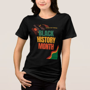 Monat der Schwarzen Geschichte - Achtung von Vermä Tri-Blend Shirt