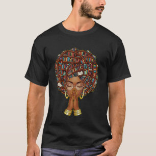 Monat der Schwarzen Geschichte Afro Buchliebhaber T-Shirt