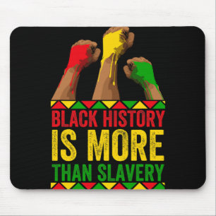 Monat der Schwarzen Geschichte Afro Schwarze Gesch Mousepad