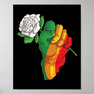 Monat der schwarzen Geschichte Afroamerikanischer  Poster