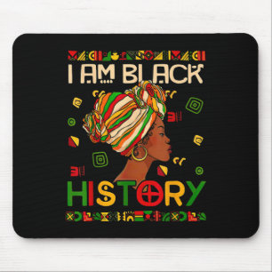 Monat der Schwarzen Geschichte Bin Schwarze Geschi Mousepad