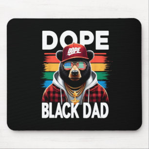Monat der schwarzen Geschichte Drogen Schwarzer Va Mousepad