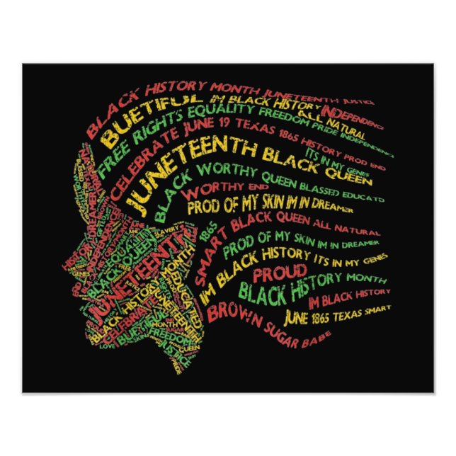 Monat der Schwarzen Geschichte Fotodruck (Vorne)