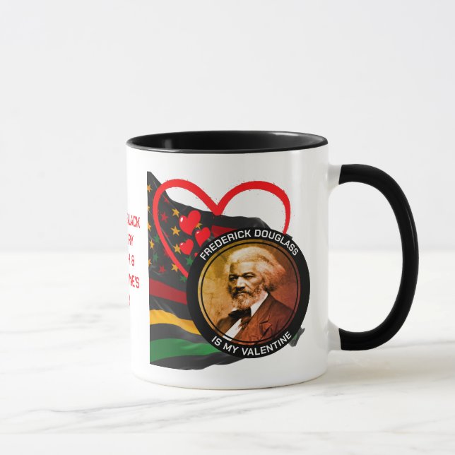 Monat der Schwarzen Geschichte FREDERICK DOUGLASS  Tasse (Rechts)
