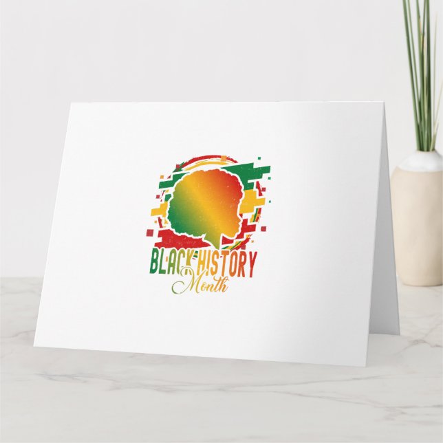 Monat der Schwarzen Geschichte Karte (Vorderseite)