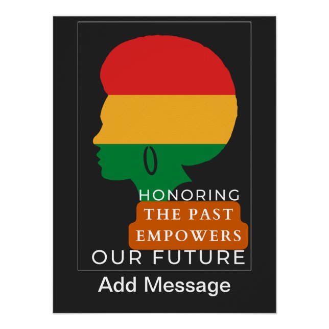 Monat der Schwarzen Geschichte Poster (Vorderseite)