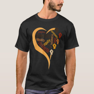 Monat der schwarzen Geschichte Rassenvielfalt Gere T-Shirt