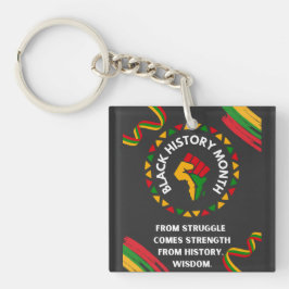 Monat der Schwarzen Geschichte Schlüsselanhänger