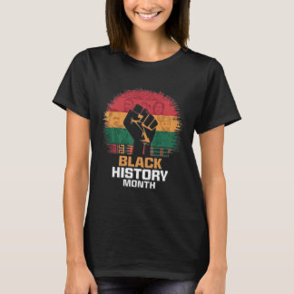 Monat der schwarzen Geschichte Stolz Empowerment M T-Shirt