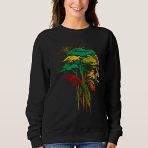 Monat der schwarzen Geschichte  Vorfahren der Afro Sweatshirt